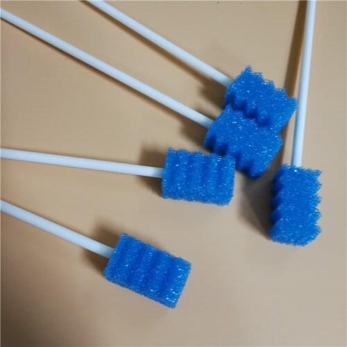 Disposable Self-Closing Children Swallowing Swab,Saliva Clean Sponge Stick Autistic Children Sensory Swab box of 150