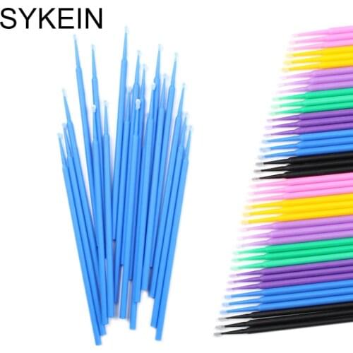 100PCS/Pack Microbrushes for Eyelash Extension Makeup Brushes Swab Disposable Individual Applicators Mascara Eyelashes Brushes
