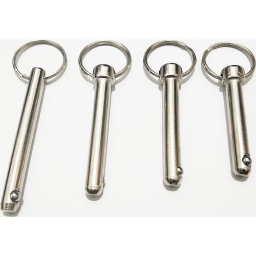 Ball quick install fasten safety pin m6 m8 M10 dowel ring head split pin steel spring quick lock pin