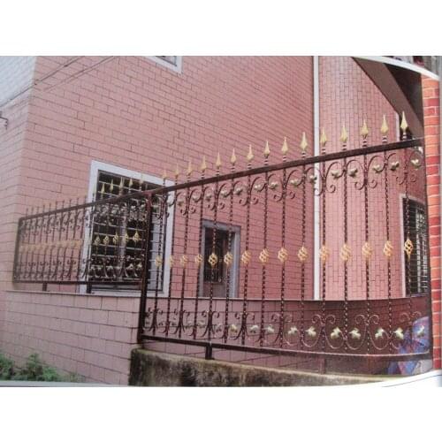 How Much Iron Fencing Material Install Iron Fence Pros Compare Pros