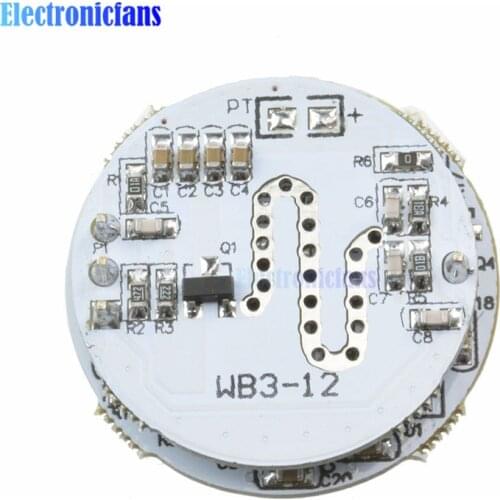 LED Radar Sensoring Sensor Module Microwave Switch Module For 3-12W Spherical Lamp Micro Wave Antenna High Frequency MCU