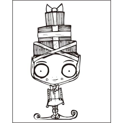 10x8 cool boy Transparent Clear Rubber Stamp Sheet Cling Scrapbooking Photo Album PaperCard DIY Craft