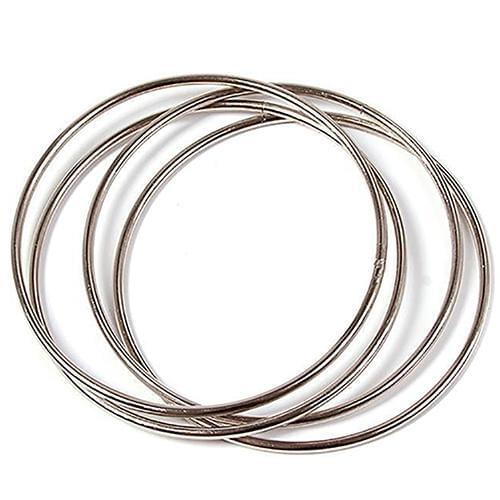 4Pcs Funny Chinese Linking Rings Set Kids Classic Magic Party Show Stage Trick