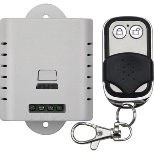 120v 220v wireless remote control switch with manual button 1 receiver + 1pcs(JRL10) transmitter smart home