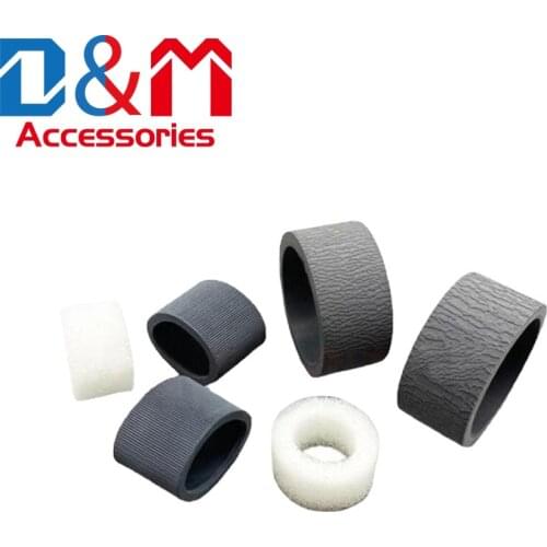 Paper Feed Roller Tire 5484B001 For Canon DR-C130 DR-C125 C225 C225W DR2580C DR2510C DR2010C 3010C 2050 2025 Exchange Roller Tir