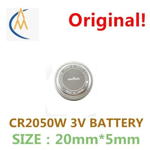 Cr2050w button battery industrial 125 ℃ high temperature 3vhr automobile tire pressure detector battery
