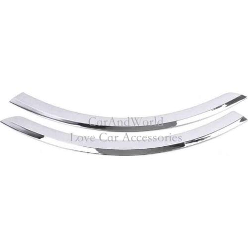 For 2012 2013 2015 2016 Honda CRV CR-V ABS Chrome Rear Door Wheel Decoration Cover Car Body Molding Trims External Accessories