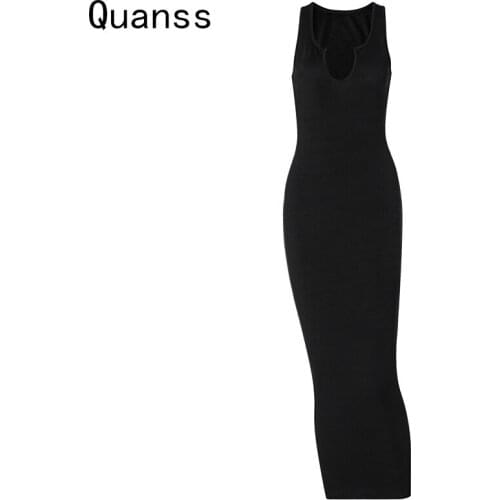 FURSDIC Solid Summer Dresses
