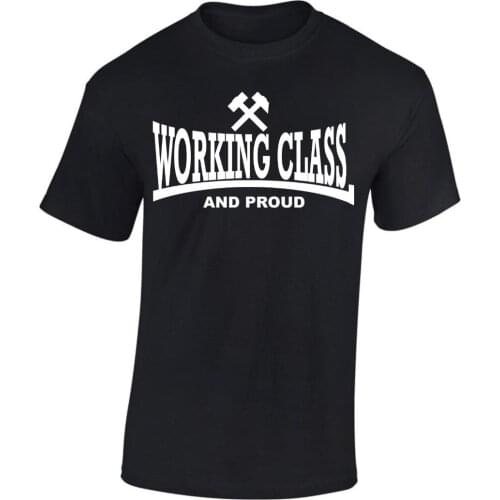 2018 Fashion New Top Tees Tshirts Working class T Shirt Skinhead Oi Punk Streetpunk skin head 1969 S-XXL Summer Men Clothing