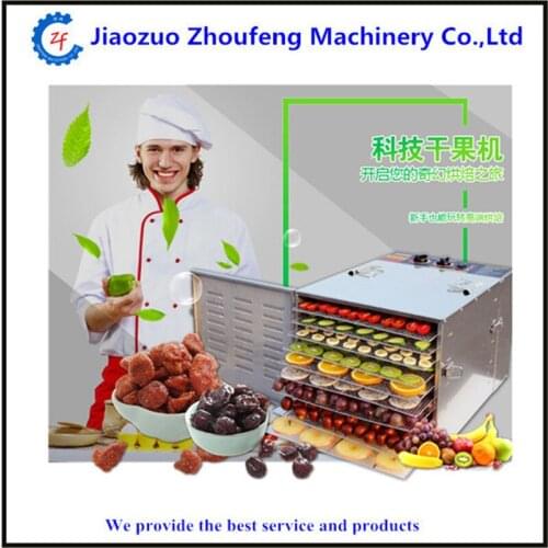 Food meat dehydration dryer machine home use stainless steel fruits vegetables herb meat drying machine snacks food dryer ZF