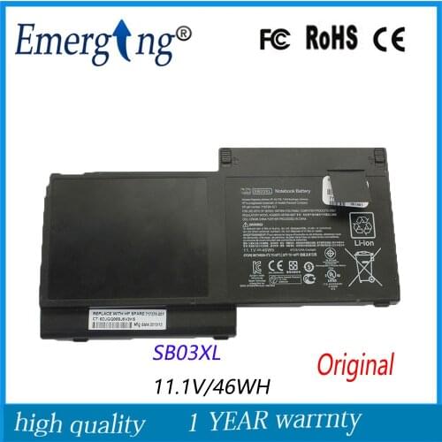 11.1V 4200Mah New Original Laptop Battery for HP HSTNN-LB4T SB03046XL SB03XL IB4T 820 G1
