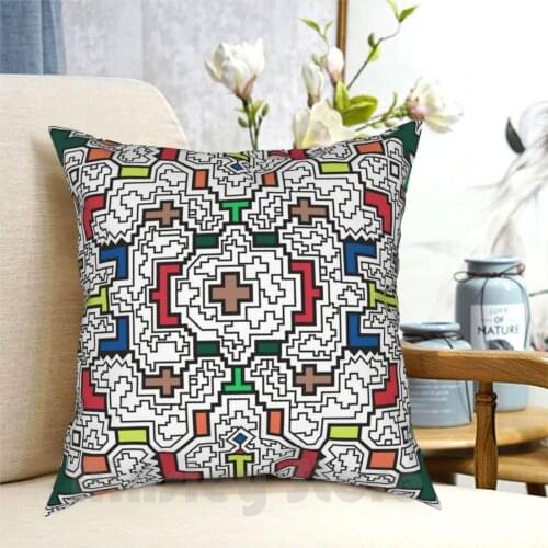 The Shipibo Worldview | Color | Shipibo Sacred Geometry Pattern By Ronin Koshi , Silvia Ricopa , Sadith Silvano & Jade