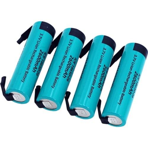 VariCore ICR18650-26 Original 18650 2600mAh Li-ion battery,18650 Rechargeable Battery for Samsung+DIY Nickel sheets