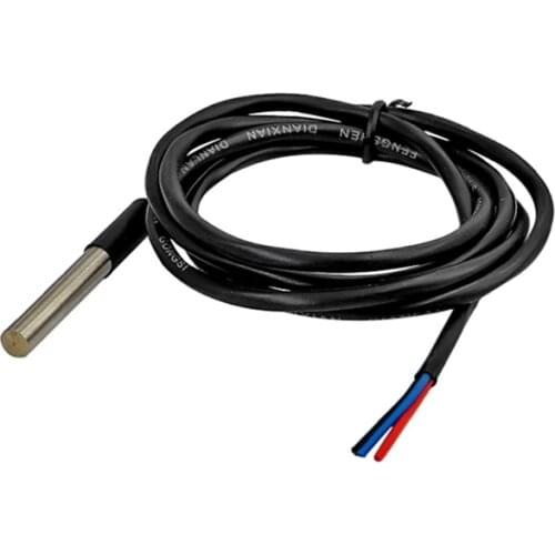 Stainless steel package Waterproof DS18b20 temperature probe Temperature sensor 18B20 Waterproof cable