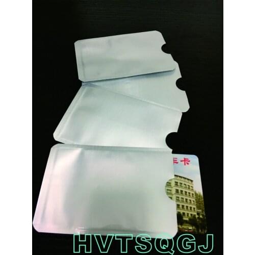 5000pcs Anti Scan RFID Blocking Sleeve for Credit Card Secure your Identity ATM Debit Contactless IC ID Card Protector Blocker