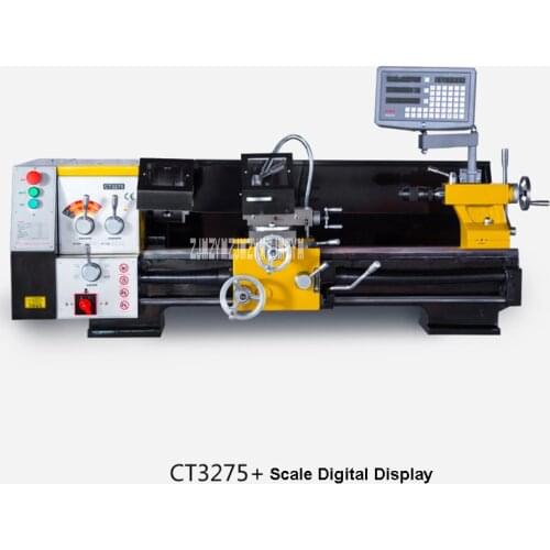 CT3275 High Precision Lathe High-quality Industrial Lathe Multifunctional Heavy Duty Type Horizontal Lathe 220V/380V 1500W 750mm