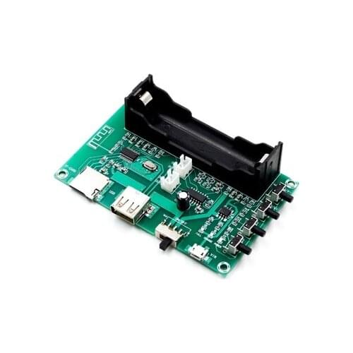 XH-A150 PAM8403 Bluetooth Amplifier audio Board 5W*2 Lithium Battery Singing Machine USB TF-Card Dual Channel Mini Speaker DIY