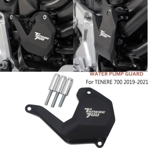 NEW Motorcycle Water Pump Protection Guard Covers For Yamaha Tenere 700 2019 2020 2021
