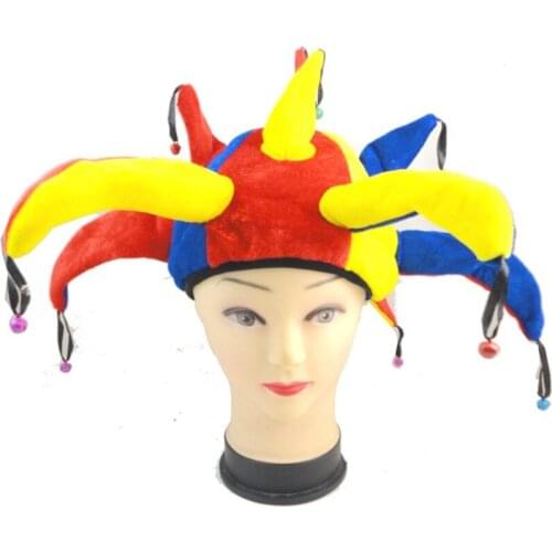 1PCS Clown Hat Christmas Xmas Halloween Holiday Festival Party Decor Wholesale