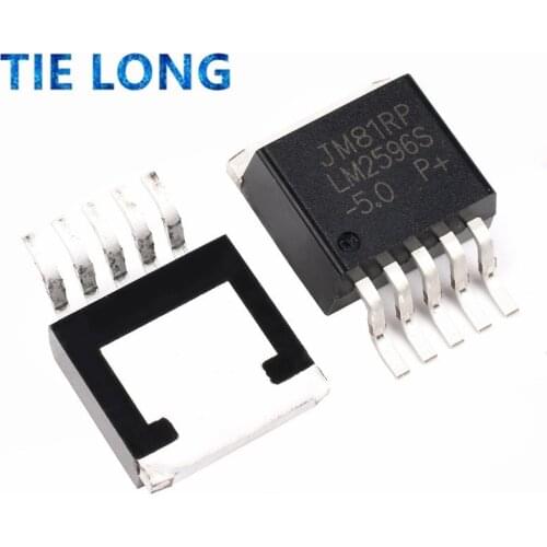 10PCS LM2596S-5.0 TO263-5 LM2596SX-5.0 LM2596S 5.0 LM2596 TO-263-5 New and Original IC Chipset