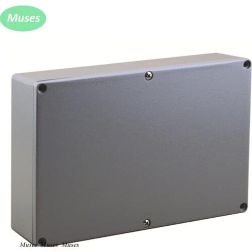 222*145*55mm IP67 Extruded Electronic Aluminium Enclosure Aluminium Box with 4 screws used with connector