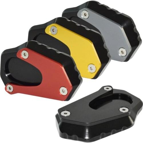 CNC Kickstand Side Stand Extension Enlarger Plate Pad for SUZUKI Vstrom V-Strom DL 1050 XT 1050XT DL1050 DL1050XT 2020 2021