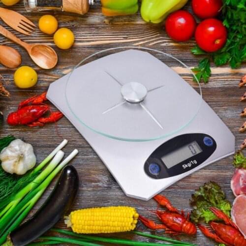5kg Baking Electronic Scale Mini Kitchen Scale Food Scale Kitchen Plastic Weighing Scale Food Tool Digital Electronic Scales