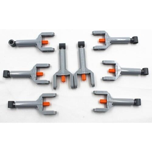 Building Blocks MOC Technic parts 12Pcs Linear Actuator 7-9 M compatible with Lego for kids boys toy