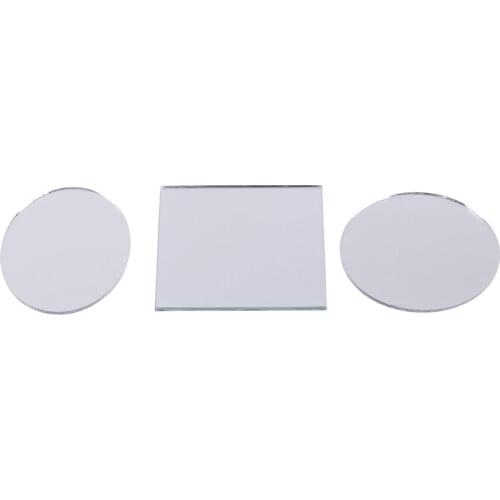 1pc Dollhouse Mini Bathroom House Mirror Miniature Model Decoration Dolls Furniture Accessories