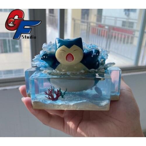 Snorlax Limited Action Figure GK GF Pokemon Statue Model Toy Collections Gifts