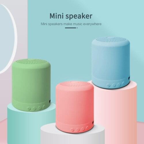 Portable Mini Speaker Smart Wireless Computer Speaker Bluetooth-compatible+FM MP3 Speaker Recharge Music Subwoofer Stereo Radio