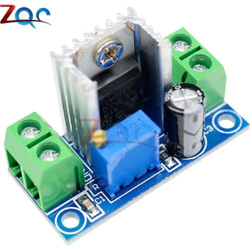 LM317 Adjustable Voltage Regulator Linear Power Supply LM317 DC-DC 4.2-40V To 1.2-37V Step Down Buck Converter Board Module