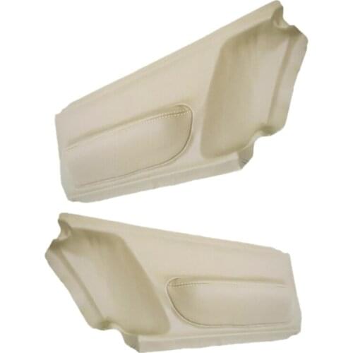 Door Panel Insert Cards Leather Synthetic for Beetle 1998-2010 Beige