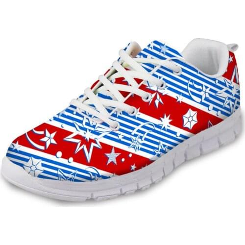 HaoYun Women Casual Sneaker Shoes Colorful Stars Design Girls White Flat Walking Shoes Ladies Comfortable Footwear Zapatillas