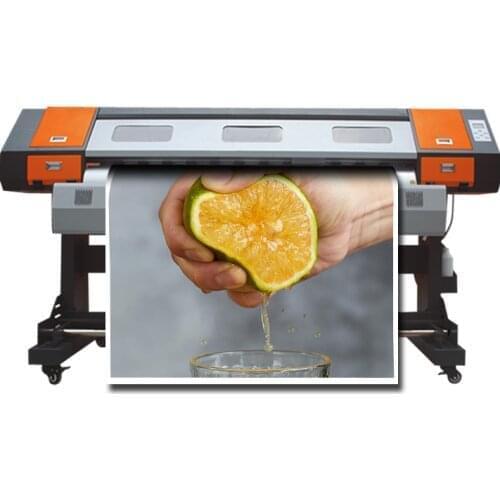 1.6m Vinyl Sticker Printing Machine with One XP600 Printhead Wall Sticker Large Image Plotter