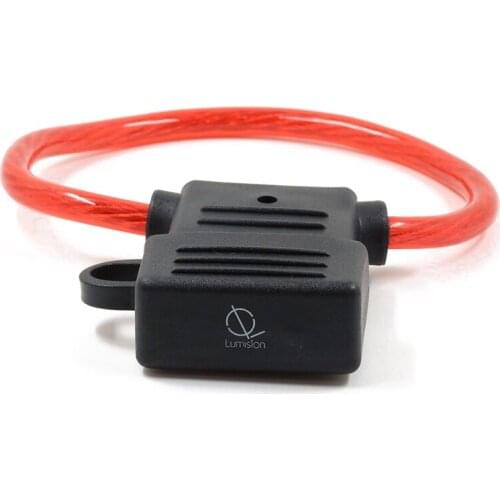 Promotion! 8 AWG Gauge MAXI Blade Fuse Holder Inline Wire 12-24V Volt Waterproof + 40A Fuse