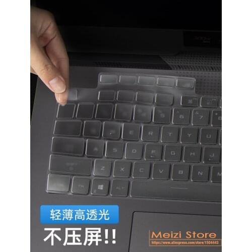 For Asus ROG Strix G15 G17 G513 G513QR G513QM G713 QR QM Zephyrus GA503 GA502 IV LU GA401 GU502 TPU Keyboard Cover Skin