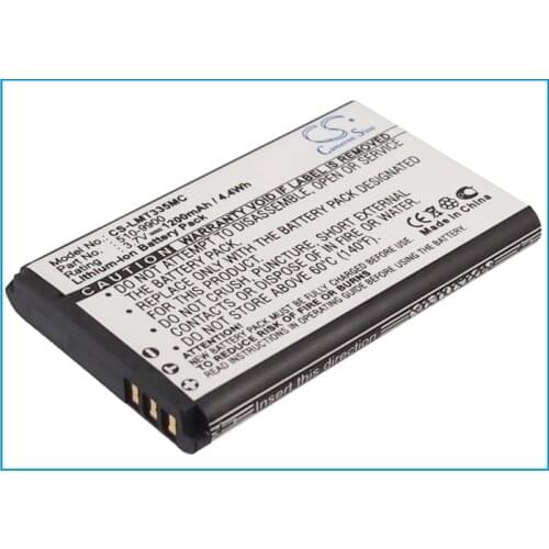 CS 1200mAh / 4.44Wh battery for Polaroid DVG-720E RL-6C