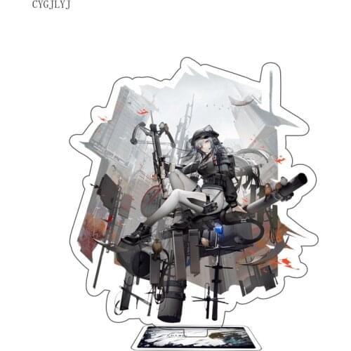 Game Jewelry Arknights Figure Arcylic Stand Man Kawaii Ansel Perfumer Cliffheart Skadi Schwarz Cuora Exusiai Acrylic Llaveros