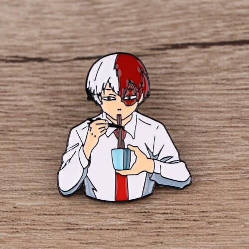BG1333 Anime Man Metal Badge Pin Backpack/Bags Badge Cosplay Brooch Collection Brooch Pins Accessory Gifts