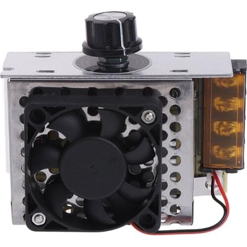 AC 220V 4000W SCR Variable Voltage Regulator Motor Speed Control Controller Fan