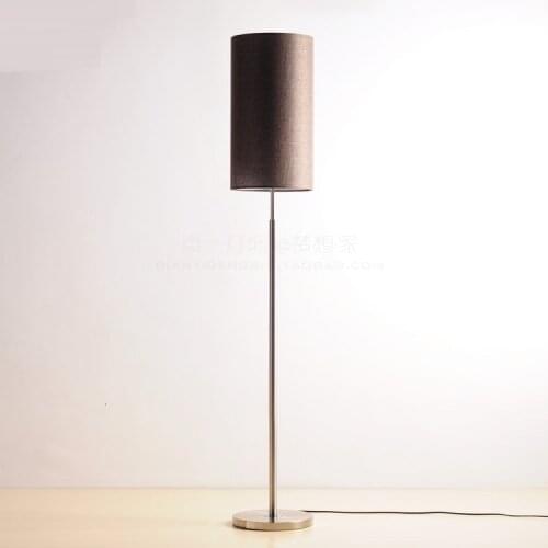 European Style Fabric Floor Lamp Hotel Decor Light lampadaire de salon