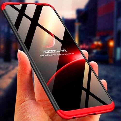 Vivo Y95 Case VivoY95 Y93 Y91 360 Protection Full Body Cover Hard Phone Case for Vivo Y95 Cover Protector with Glass Film