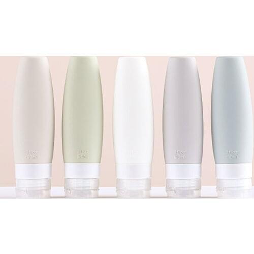 Creative Silica Gel Packaging Bottle Portable Storage Bottle Cosmetics Travel Set Bottle Lotion Shampoo Silicone Bottle