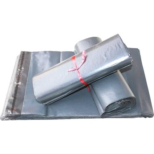 100pcs/lot,Black 40cm x51cm +4 cm poly mailer,mailing bags,15.7"*20" express envelope bags,courier bags, Plastic Mailers Bag