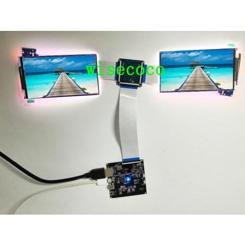3840*2160 5.5 inch 4K panel lcd IPS dual LCD module screen display with to MIPI controller board for Raspberry Pi 3