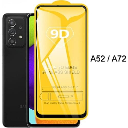 A52 A72 a 52 a 72 5G Tempered Glass Screen Protector Full Protective Glass 9D For Samsung Galaxy A52 A72 a 52 a 72 5G