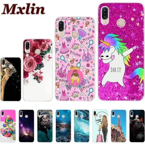 For Asus Zenfone Max (M1) ZB555K Case 5.5" Luxury Slim Soft TPU Shockproof Cover Bag for Asus Zenfone Max ZB555KL ZB 555KL Cases