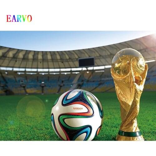 Sports fans football field photography background bedroom living room background wall decoration studio photography backgrounds