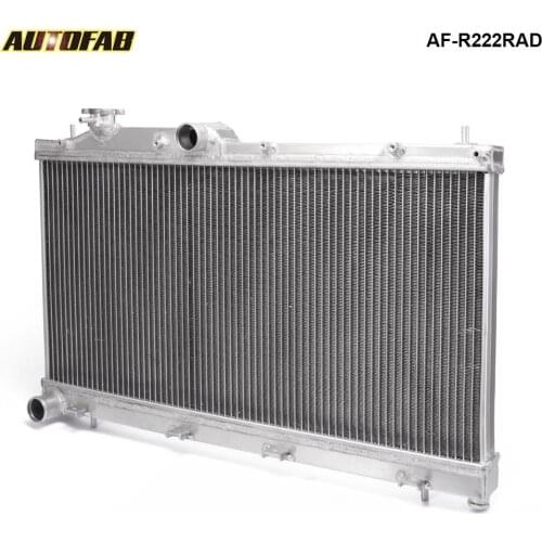 Racing Aluminum Radiator For Subaru Impreza WRX STi 08-14 M/T AF-R222RAD